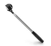 Famgee Portable Retractable Golf Ball Retriever Telescopic Scoop Saver Automatic Locking Stainless Steel Shaft Pick Up Tool