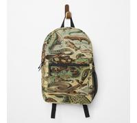 Famgem Adolphe Millot Reptile Pour Tous 15-Inch Backpack - Unique Design, Durable Polyester, School & Travel Bag with Laptop Compartment