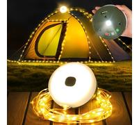 Famgoods Camping String Lights, 32.8Ft, USB Rechargeable