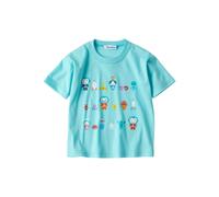 familiar monster-print cotton T-shirt - Blue 3 yrs-4 yrs-5 yrs-6 yrs-7 yrs-8 yrs-9 yrs