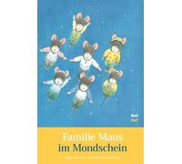 Familie Maus im Mondschein