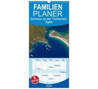 Familienplaner 2026 - Sommer an der Türkischen Ägäis mit 5 Spalten (Wandkalender, 21 x 45 cm) CALVENDO: Die Türkische Ägäis, feinste Badestrände und Kultur pur