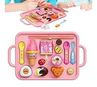 Families Play Food - Play Food Set, Educational Child Playing Supplies | Playing Kitchen Eating Set For Boys Girls Preschoolers Kindergarten Daycare Centers Classrooms Homeschool Birthday Holiday