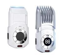 Family Adjustable Hair Clipper, Electric Hair Trimmer with LCD Display, Adjustable 5 Length Setting, Super Quiet, Dual Protection Guard Safe, Washable Blade for Men, Woman & Children