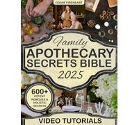 Family Apothecary Secrets Bible: 600+ Trusted Herbal Remedies and Step-by-Step Guides to Protect Your Loved Ones, and Restore Holistic Wellness to Your Home