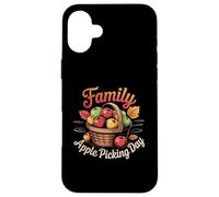 Family Apple Picking Day Autumn Harvest Basket Case for iPhone 16 Plus
