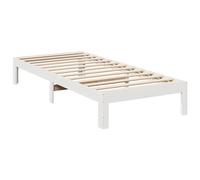 Family Bed Frame No Mattress Bedrom Bed Base Bedstead Solid Wood Pine vidaXL