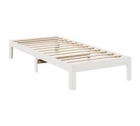 Family Bed Frame No Mattress Bedrom Bed Base Bedstead Solid Wood Pine vidaXL
