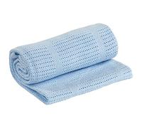 Family Bedding Blanket, Cotton, Blue, 230x230cm