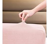 Family Bedding Double Fitted Sheet Bed Cover - Soft Brushed 100% Cotton Jersey Fabric Bed Sheets Double- Deep Pocket Shrinkage and Fade Resistant. (Double (140x200cm), Pink).