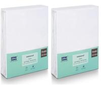 Family Bedding Waterproof Double Mattress Protector - Ultra-Soft Terry Towel Surface, Extra Deep Fitted Bed Cover, Super Absorbent & Machine Washable. (Pack of 2)