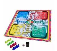 Family Board Game, Snakes & Ladders with Ludo, Large Size, Traditional Fun Quality | Large board games | Family board games