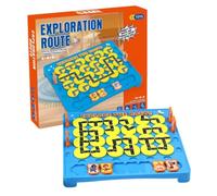 Family Board Games, Route Rotating Logic, 1 set, Kids Strategy Puzzle, Interactive Brain Teaser, Multi-Player Challenges, for Home Living Room Bedroom Apartment Party School