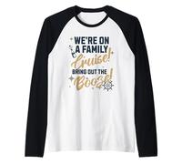 Family Booze Cruise Vacation, Family Matching Cruise Funny Raglan Baseball Tee