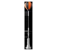 Family Boxing Training Set with Adjustable Stand, Orange and Black Ball, Boxing Gloves, 160cm Height, Quick Rebound Design, Indoor Sport Equipment for Adults and Children