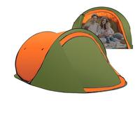 Family Camping Tents | Proof In Colour Look | Spacious Proof Shelter For 3-4 People For The Beach, Backpacking,