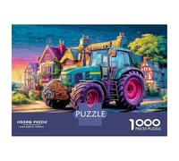 Family Challenge: 1000 Piece Puzzle with Timer - A Competitive/Cooperative Jigsaw Game for Kids & Adults. Try to Beat Your Best Time Or Just Enjoy The Collaborative Race.