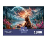 Family Challenge: 1000 Piece Puzzle with Timer - A Competitive/Cooperative Jigsaw Game for Kids & Adults. Try to Beat Your Best Time Or Just Enjoy The Collaborative Race.