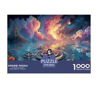 Family Challenge: 1000 Piece Puzzle with Timer - A Competitive/Cooperative Jigsaw Game for Kids & Adults. Try to Beat Your Best Time Or Just Enjoy The Collaborative Race.