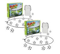Family Chess Game, Magnetic Educational Toys With Storage Bag,Football Magnetic Chess Game,Strategic Magnets Board Game With String,Interactive Travel Size Educational Toys Birthday Gifts (2pcs)