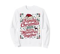 Family Christmas 2025 Making Memories Together Funny Xmas Pj Sweatshirt