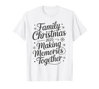 Family Christmas 2025 Making Memories Together Funny Xmas Pj T-Shirt