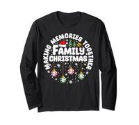 Family Christmas 2025 Making Memories Together Santa Hat Long Sleeve T-Shirt