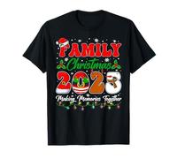 Family Christmas 2025 Making Memories Together Santa Hat T-Shirt