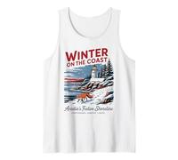 Family Christmas Holiday - Acadia National Park Christmas Tank Top
