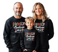 Family Christmas, Making Memories Together - Family Christmas Matching - All Styles - Adult, Kids & Baby - (Sold Separately) White