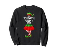 Family Christmas Matching Pajamas The Lunch Lady Elf Xmas Sweatshirt
