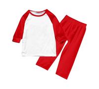 Family Christmas Pyjamas Set Cute Xmas Word Print Sleepwear Matching Pyjamas Long Sleeve Tshirt Top Plaid Pant Sets Pjs Festive Holiday Sleepwear for Winter Homewear and Xmas Look Pajamas