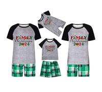 Family Christmas Pyjamas Set Family Christmas Pyjamas Set Matching Pjs Xmas Nightwear Plaid Pajamas for Mens Womens Adults Kids Baby