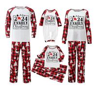 Family Christmas Pyjamas Set,Matching Family Christmas Pyjamas Set,Funny Couple Matching PJs Set,Xmas Sleepwear Nightwear for Women Men Kids Baby,Long Sleeve Loungewear Sleepwear Family Pajamas,Men