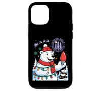 Family Christmas Tree Decorating Polar Bear Holiday Lights Case for iPhone 12/12 Pro