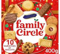 Family Circle Biscuit Assortment 400G (Pack Of 6) "Deliciousness that brings a smile" For All Occasions