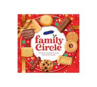 Family Circle Biscuit Selection - 400 g Assorted Sweet Biscuits | Creams, Chocolate, Jam & Oat Varieties - Vegetarian-Friendly | Great for Sharing