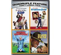 Family Comedy Pack Quadruple Feature (Kindergarten Cop / Problem Child / Kicking and Screaming / Major Payne) by Arnold Schwarzenegger