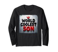 Family Creative Design - World Coolest Son 1 - Fan Fun Long Sleeve T-Shirt