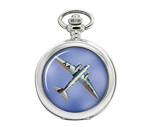 Family Crests Douglas DC-3 Dakota Full Hunter Pocket Watch