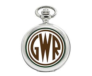Family Crests GWR Great Western Railway Full Hunter Pocket Watch