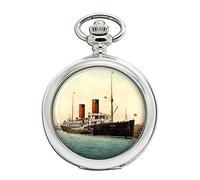 Family Crests RMSS Campania Full Hunter Pocket Watch