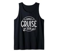 Family Cruise 2026 Funny Ship Trip Vacation Tank Top