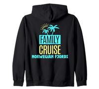 Family Cruise Norwegian Fjords Vacation Travel Ship Zip Hoodie