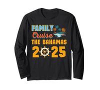 Family Cruise The Bahamas 2025 Summer Matching Vacation Long Sleeve T-Shirt