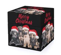 Family Dogs Christmas 3-D Puzzles Magic Twist Cube