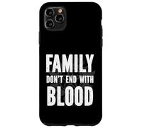 Family Dont End With Blood SPN Fandom Friends Unity Case for iPhone 11 Pro Max