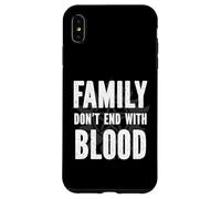 Family Dont End With Blood SPN Fandom Friends Unity Case for iPhone XS Max