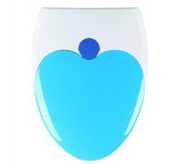 Family Dual-Use Soft Close Toilet Seat, Soft Close Toilet Seat, PP Material, Comfortable Ergonomic Shape, Easy Installation for Bathroom(V-Shape)