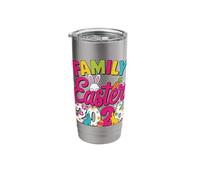 Family Easter Bunny Celebration 2026 Fun Stainless Steel Insulated Tumbler
